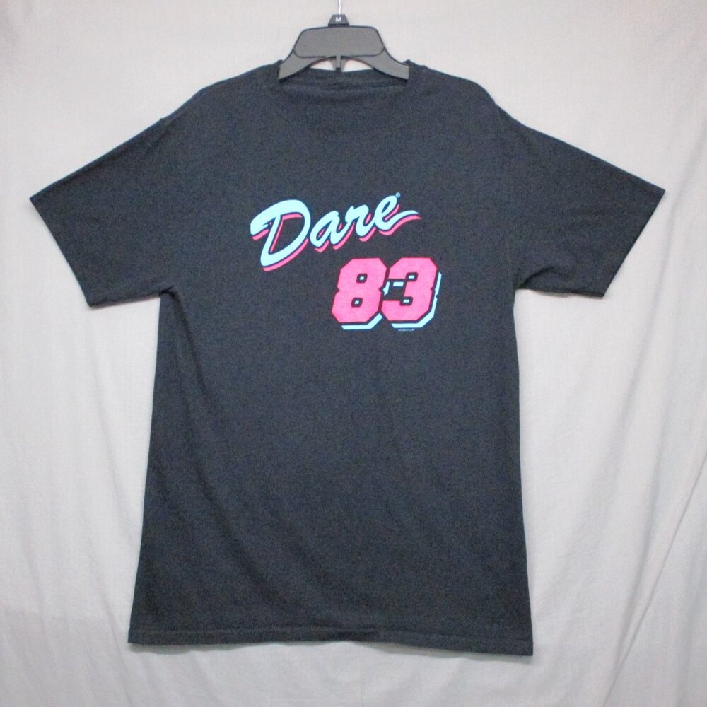 DARE 83‎ Graphic Print T-Shirt Black Women Size | S